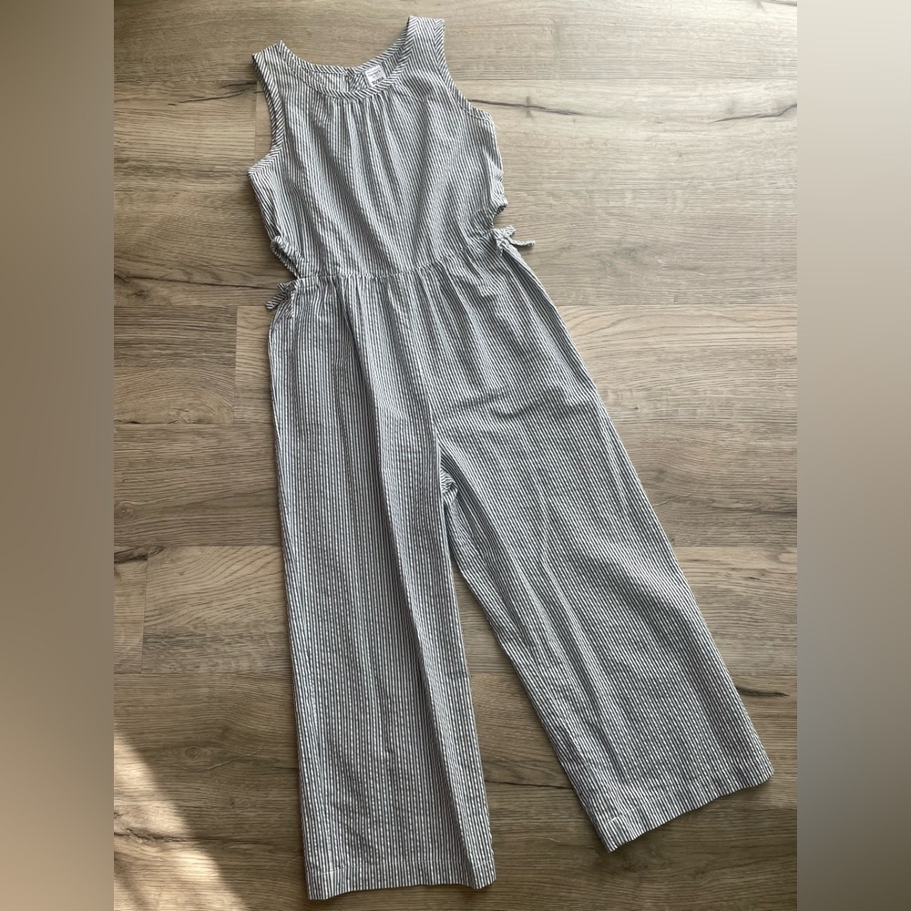 SO CUTE 😍 | Carter’s | Seersucker Jumper | Blue & White Romper | Girls Size 10